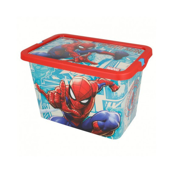 Кутия за съхранение с щракване за защита, Homecoming, 7 литра Spiderman 8866 