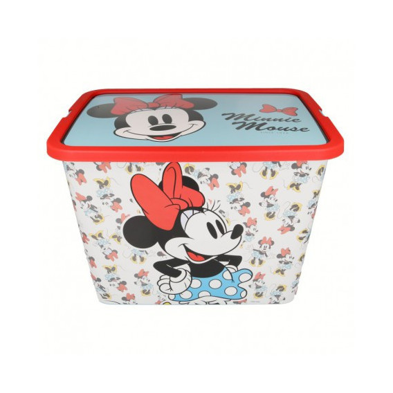 Кутия за съхранение с щракване за защита Мини Маус, 23 литра Minnie Mouse 8870 