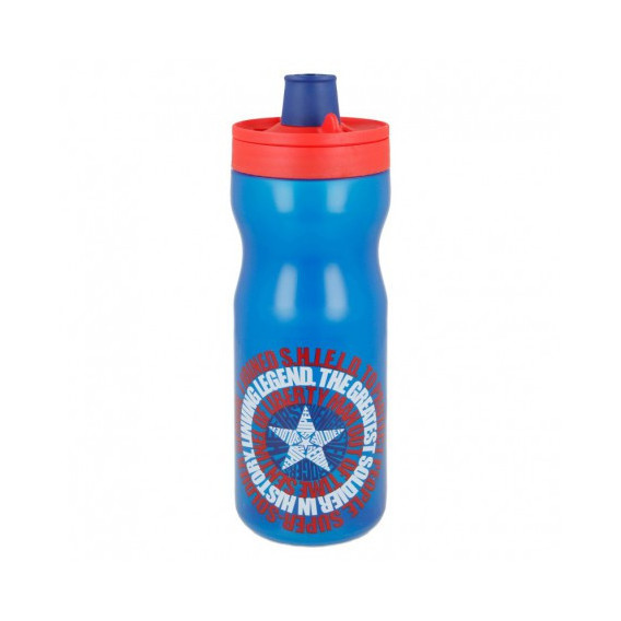 Пластмасова спортна бутилка с картинка, Star, 640 мл Marvel 8916 
