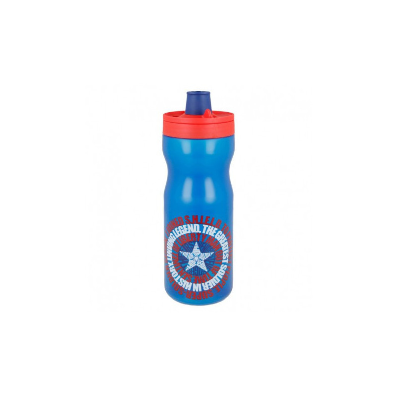 Пластмасова спортна бутилка с картинка, Star, 640 мл  8916