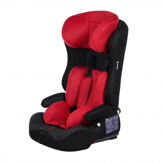Стол за кола Solero Isofix Red and Black 9-36 кг., черно червен Lorelli 89381 2