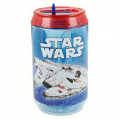 Пластмасова бутилка във формата на кен за безалкохолна напитка с картинка, Stormtroopers, 410 мл Star Wars 8944 