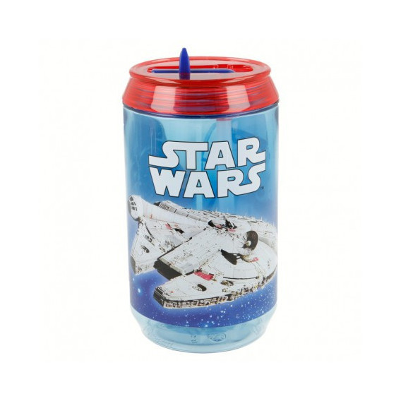 Пластмасова бутилка във формата на кен за безалкохолна напитка с картинка, Stormtroopers, 410 мл Star Wars 8944 