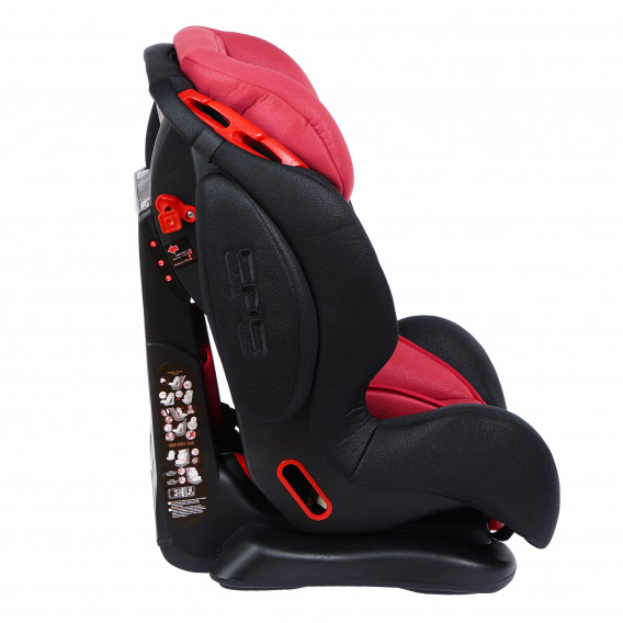 стол за кола с регулиране на облегалката RACE SPS Black&amp, Red Lorelli 89506 3
