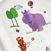 пластмасова подложка за къпане HIPPO - Бяла унисекс Lorelli 89702 6