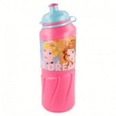 Пластмасова спортна бутилка с картинка, Friendship, 530 мл Disney Princess 9002 