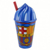 Чаша с логото на fc barcelona с капаче тип сладолед Stor 9058 