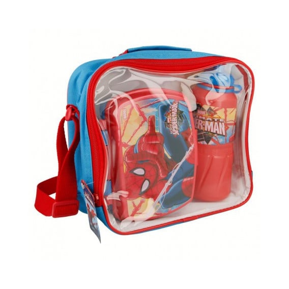 Полипропиленов back to school комплект от 3 части в изолирана чанта с картинка, Homecoming Spiderman 9135 