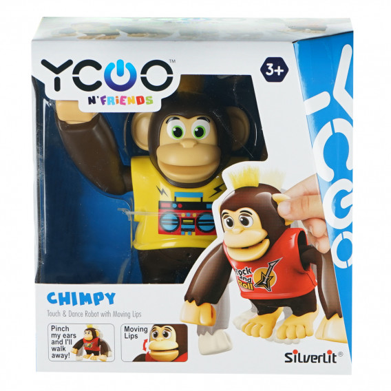 Маймунка с финкции жълта Silverlit 93881 