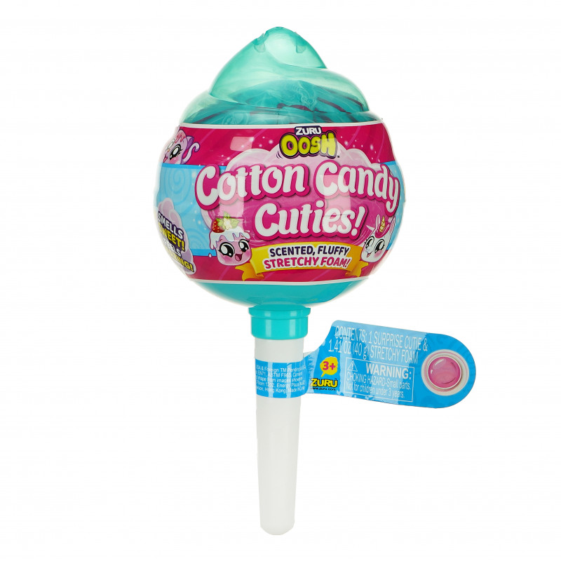 Материя за мачкане Candy Cotton в син цвят  93994