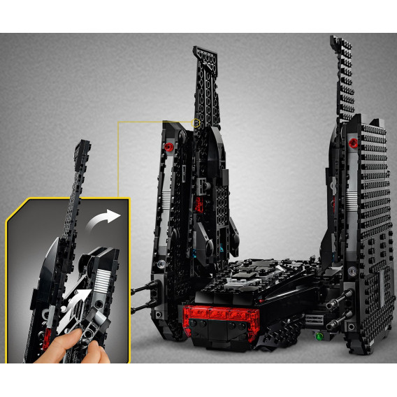 Конструктор - Kylo Rens Shuttle, 1005 части Lego 94180 6