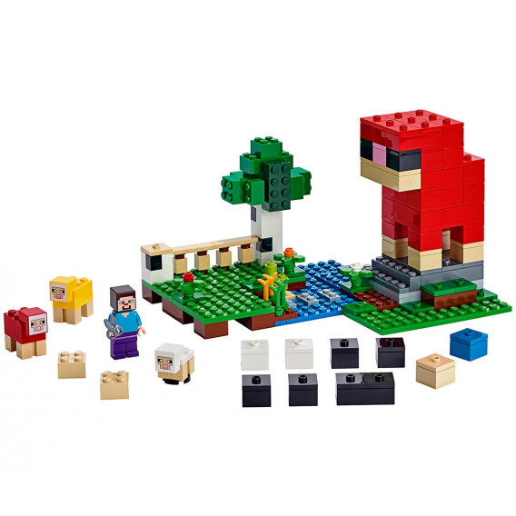 Конструктор - Фермата за вълна, 260 части Lego 94265 4