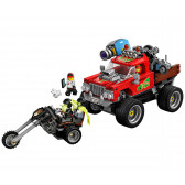 Конструктор - Камионът за каскади на El Fuego, 428 части Lego 94273 3