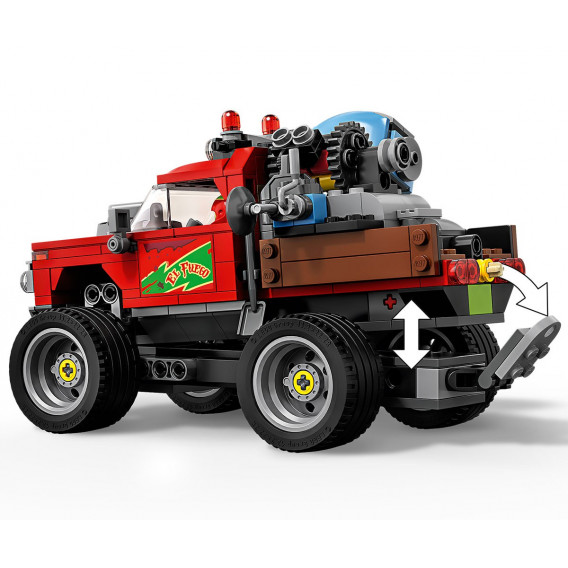 Конструктор - Камионът за каскади на El Fuego, 428 части Lego 94274 4