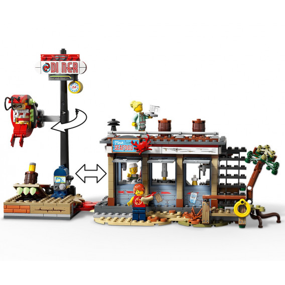 Конструктор - Нападение в ресторанта за скариди, 578 части Lego 94308 4