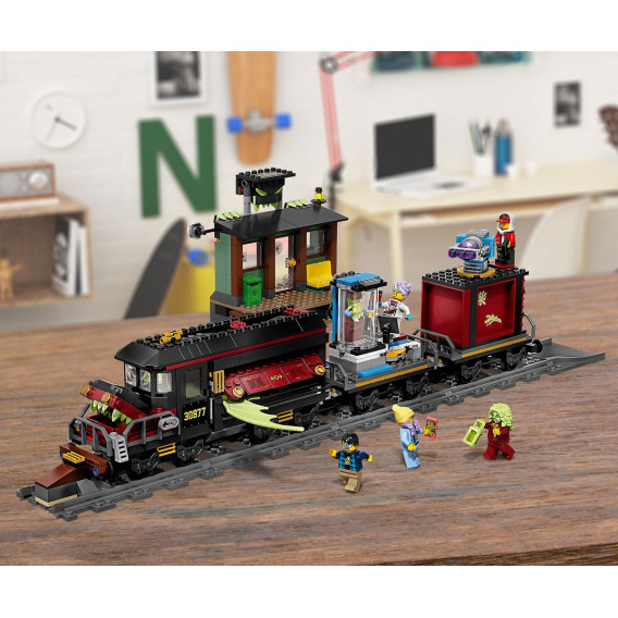 Конструктор - Експресен влак с духове, 679 части Lego 94359 7