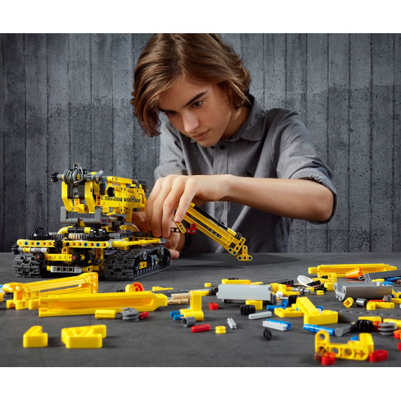 Конструктор - Компактен верижен кран, 920 части Lego 94374 9