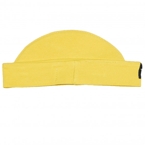 Памучна шапка за  бебе жълта– унисекс Pinokio 94659 2