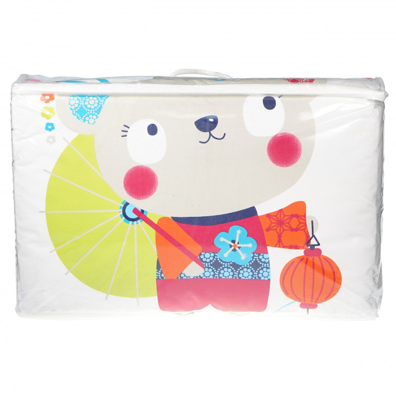 Комплект одеяло и протектор с картинка- Kimono, 120х60 см.  94673