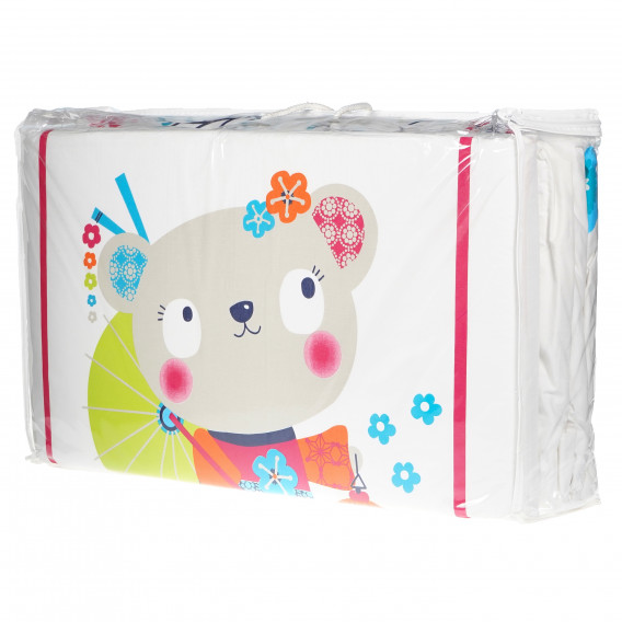 Комплект одеяло и протектор с флорален принт- "Kimono" Tuc Tuc 94688 2