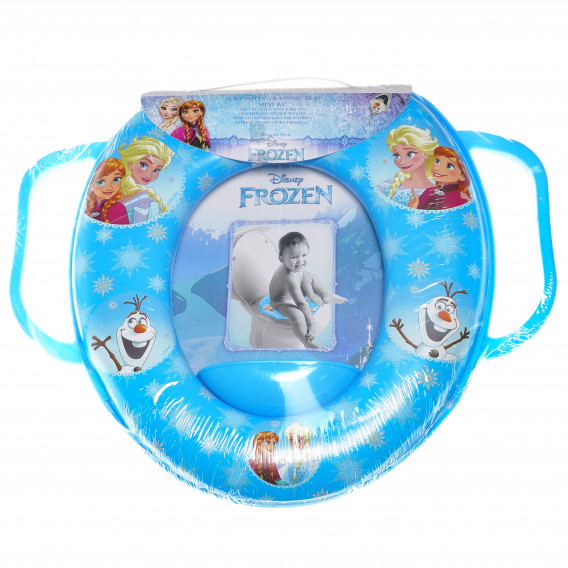 Мини wc седалка за деца с дръжки и картинка  Frozen Frozen 95000 