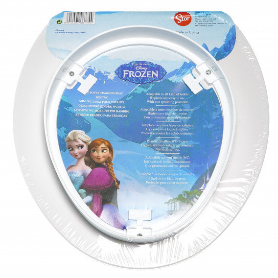 Мини wc седалка за деца с кука за закачане с картинка "Frozen" Frozen 95021 2