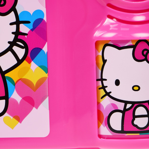 Полипропиленов комплект спортна бутилка и кутия за сандвичи с картинка, Kitty Hello Kitty 95049 15