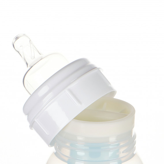 Полипропиленово шише за хранене Wide-Neck, с биберон 1 капка, 0+ месеца, 240 мл, цвят: бял DrBrown's 95127 3