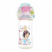 Полипропиленово шише за хранене Little Princess, с биберон 3 капки, 0+ месеца, 360 мл, цвят: розов Stor 95326 