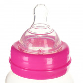 Полипропиленово шише за хранене Little Princess, с биберон 3 капки, 0+ месеца, 360 мл, цвят: розов Stor 95329 4