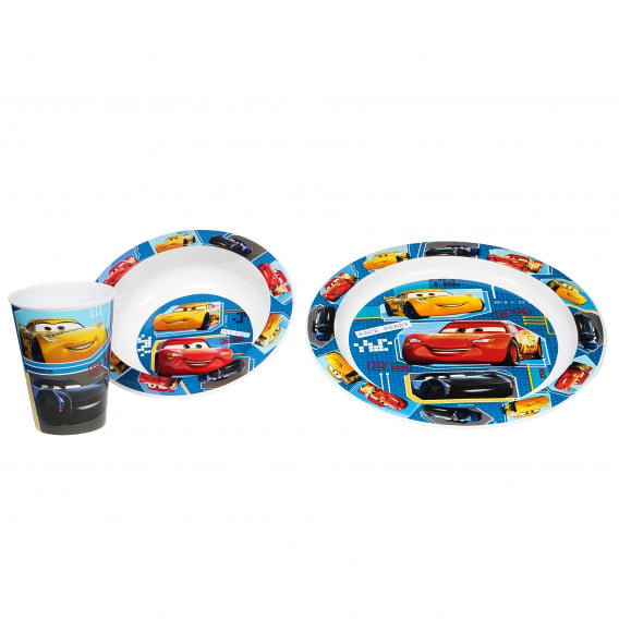 комплект за хранене Cars за момче, син вариант Stor 95530 4