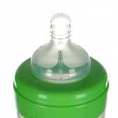 Полипропиленово шише за хранене, с биберон 3 капки, 4+ месеца, 240 мл, цвят: зелен Chicco 95734 2