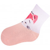 Памучни чорапи за момиче със силиконови шарки YO! 9592 4