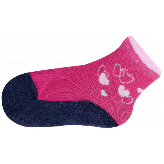 Памучни чорапи за момиче YO! 9605 6