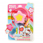 Детски микрофон с високоговорител, за момиче Hello Kitty 96056 