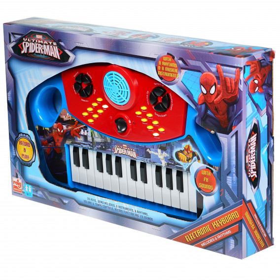 Електронно пиано с 25 клавиша Spiderman 96106 
