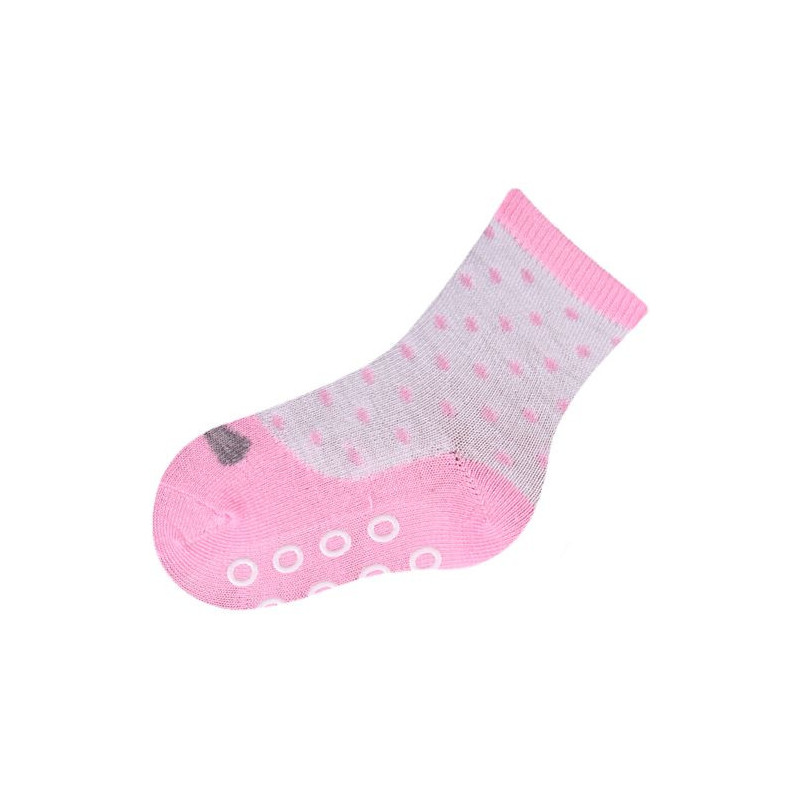 Комплект чорапи за момиче със силиконови точки против подхлъзване  9615