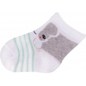 Бебешки чорапи за момиче различни десени YO! 9634 