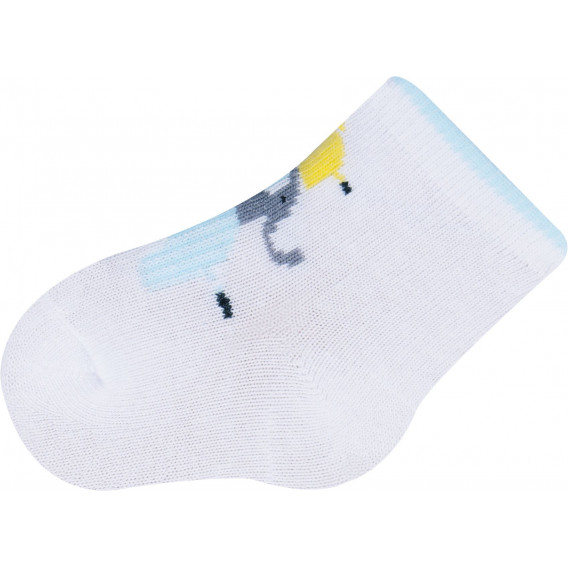 Бебешки чорапи за момиче различни десени YO! 9635 2