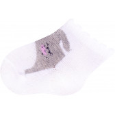 Бебешки чорапи за момиче различни десени YO! 9636 3