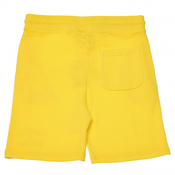 Къси памучни панталони за момче, жълти Franklin & Marshall 96640 2