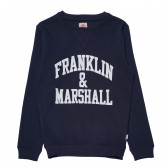 Суитшърт с лого и дълъг ръкав за момче, син Franklin & Marshall 96643 