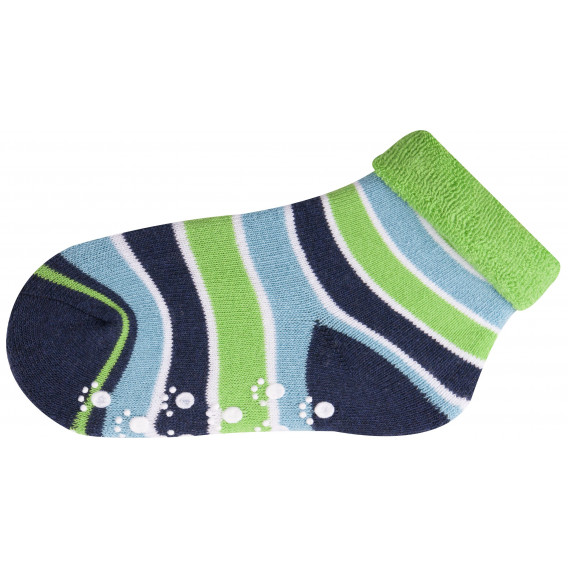 Памучни чорапи за момче със силиконови точки YO! 9665 2