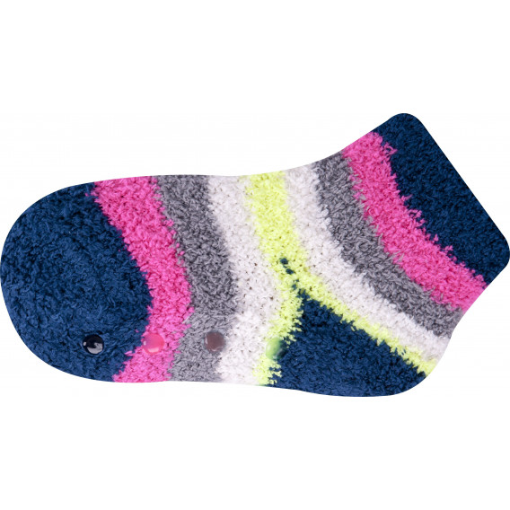 Памучни чорапи за момиче със силиконови точки YO! 9670 
