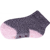 Памучни чорапи за момиче със силиконови точки YO! 9671 2