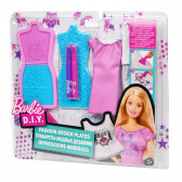 Комплект за дизайн на дрехи Barbie 97321 