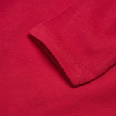 Памучна блуза с дълъг ръкав и асиметрична визия за момиче Boboli 97513 4