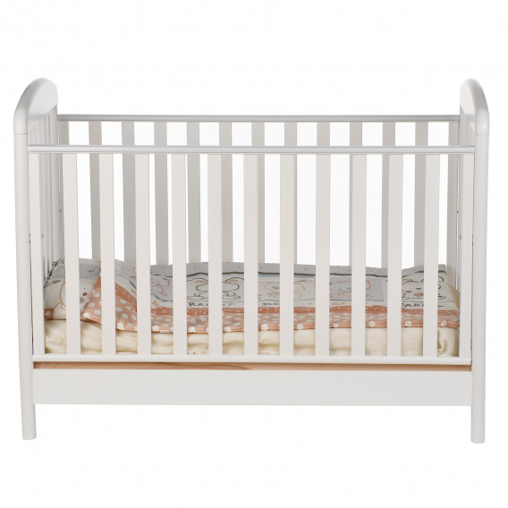 Бебешко креватче, с дървена подматрачна рамка, 106х71х133 см. Baby Expert 97623 