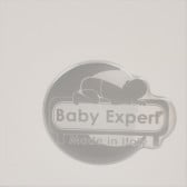 Бебешко креватче, бяло и бежово, 106х71х133 см. Baby Expert 97646 4