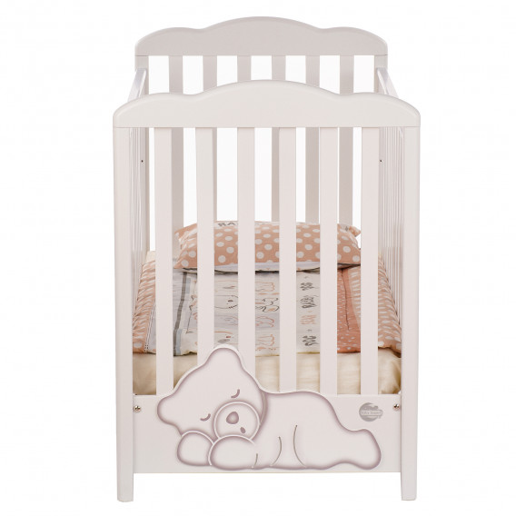 Бебешко креватче, с изключително нежен дизайн, 136х82х120 см. Baby Expert 97664 2